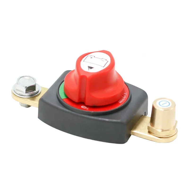 12-48V Car Isolator Disconnect Rotary Switch On/Off Marine Battery Disconnect Switch for RV