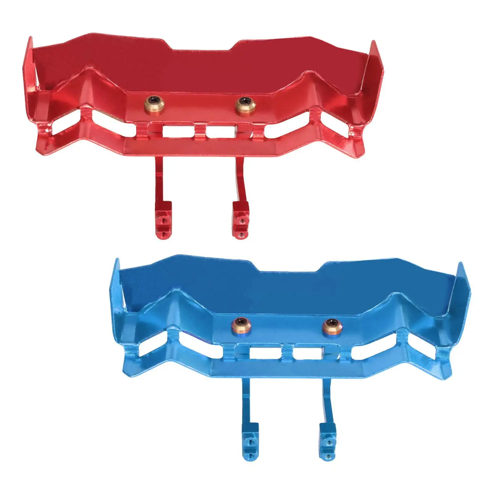 

RC Car Spoiler Wing RC Car Tail Wing 1:14 Scale Rear Tail Wing Decor Aluminum