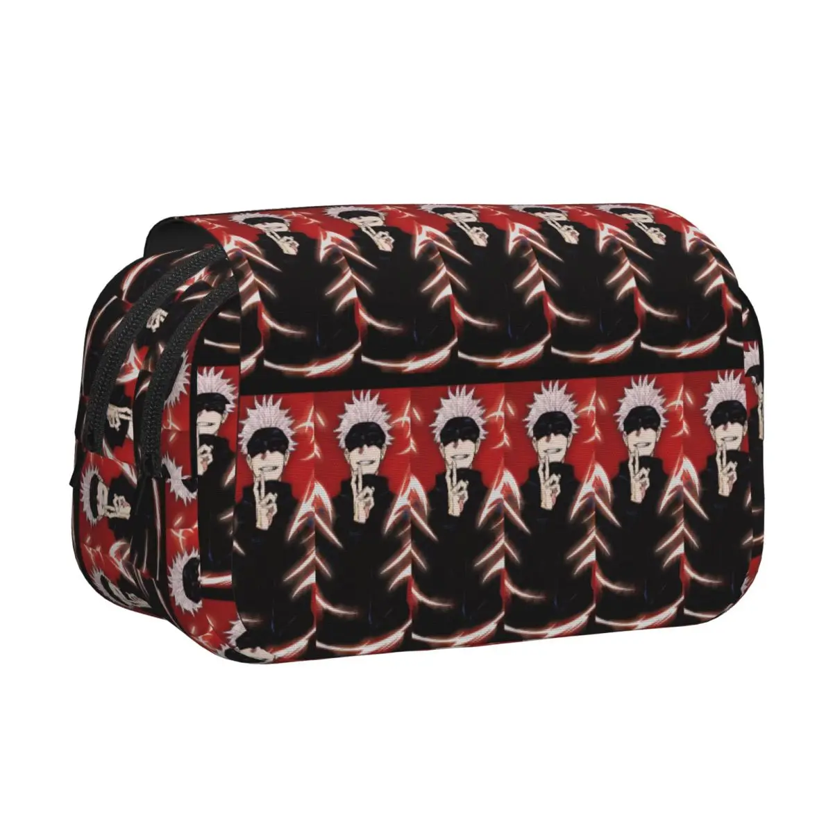 

Пенал Satoru Gojo из аниме Jujutsu Kaisen, жесткий кожаный пенал-футляр большой вместимости для ручек и карандашей