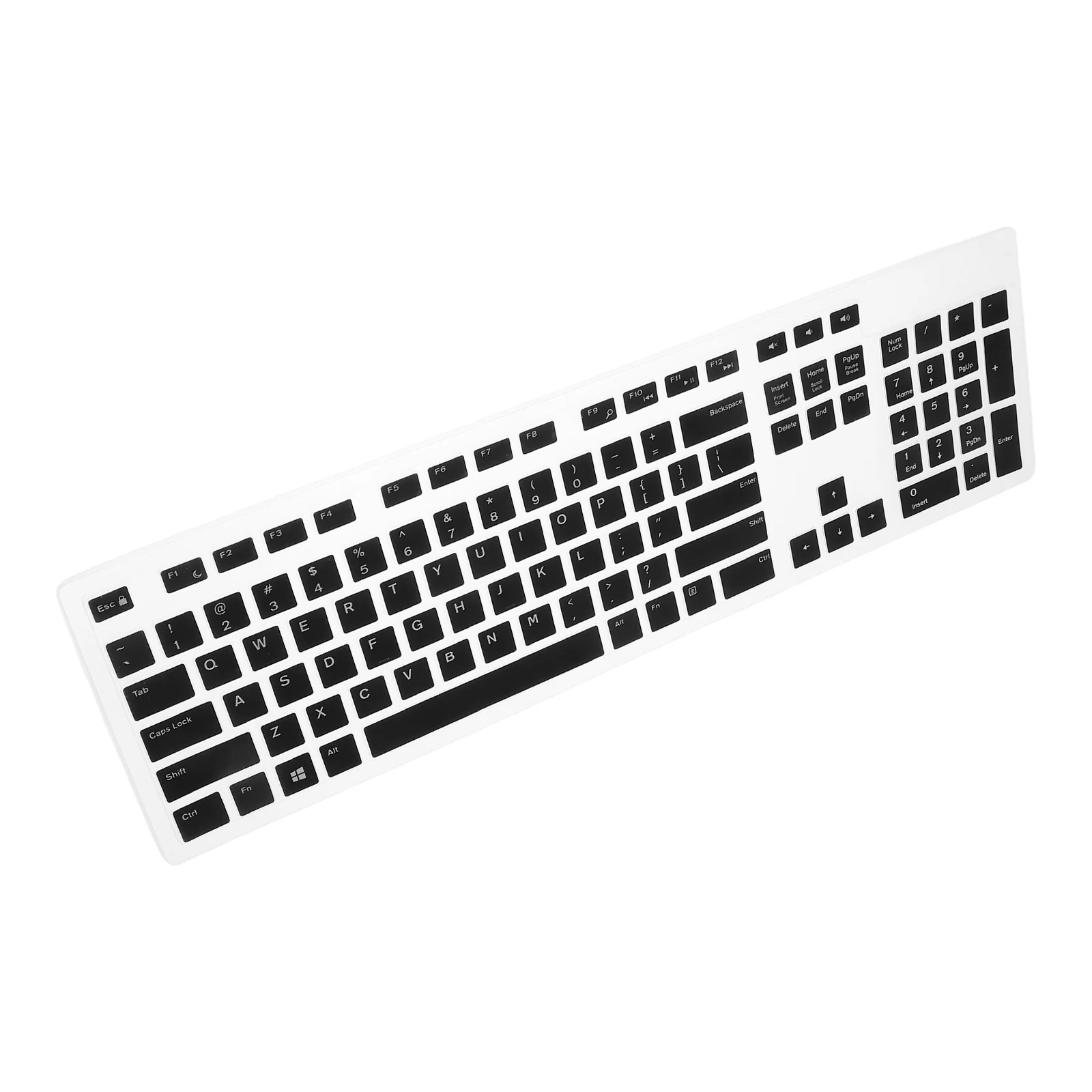 Keyboard Protector Simple USB Dust Proof Cover Transparent Chocolate Shape Practical Protection