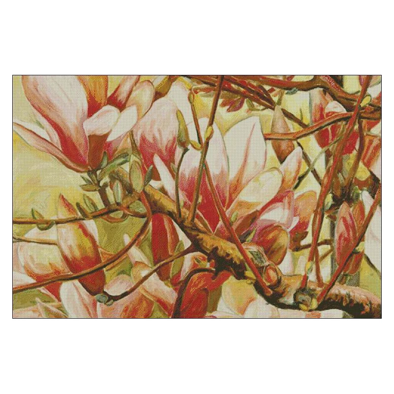 

HC1518 Наборы для вышивки крестом Полный набор для вышивки крестом Иглы Искусство и ремесло Хобби Рукоделие Цветочная посылка Хобби