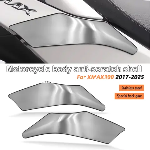 X-MAX 300 2017-2025 오토바이 차체 긁힘 방지 쉘 전면 긁힘 방지 보호 스티커 낙하 방지 차량 쉘