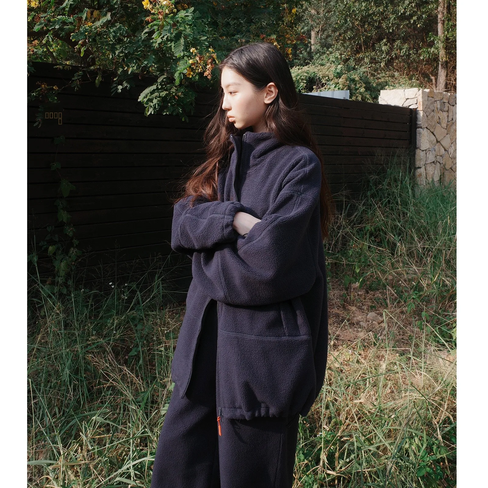 

Trueidea25 Cotton Fce Casual Sportswear Women's Outerwear Versatile Wide Fit Jaet Leisure Pants Winter Collection