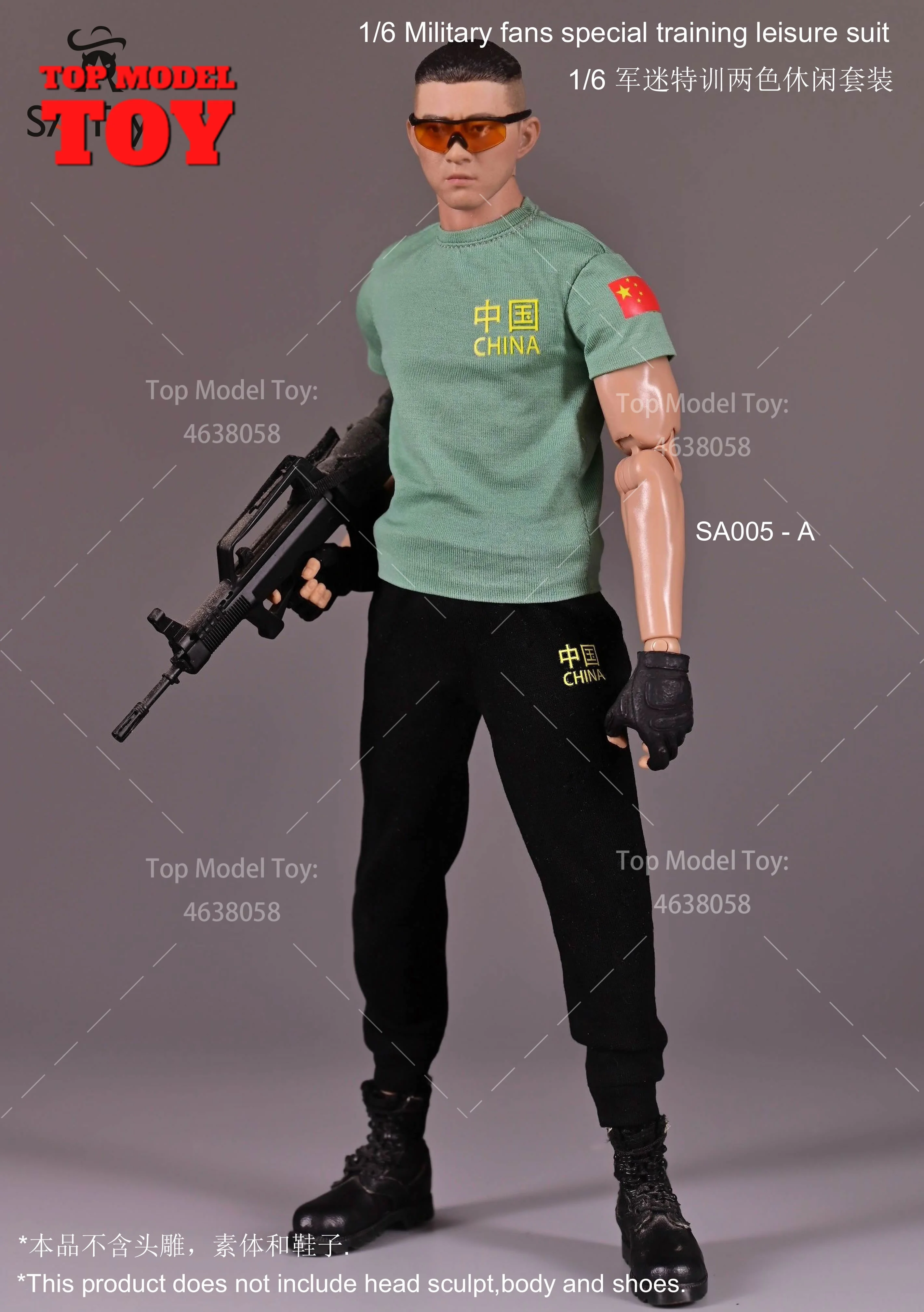 SA Toys SA005 1/6 Military Special Training Leisure Suit t-shirt pantaloni abbigliamento Model Fit 12 ''Male Soldier Action Figure Body