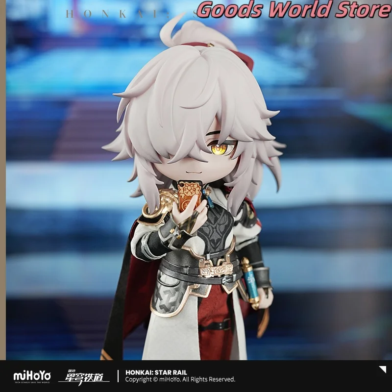 В наличии фигурка Jingyuan, модель орнамента, оригинальный Mihoyo Honkai Star Rail Jingyuan, карнавальный костюм, аниме-игра, подарок на Хэллоуин