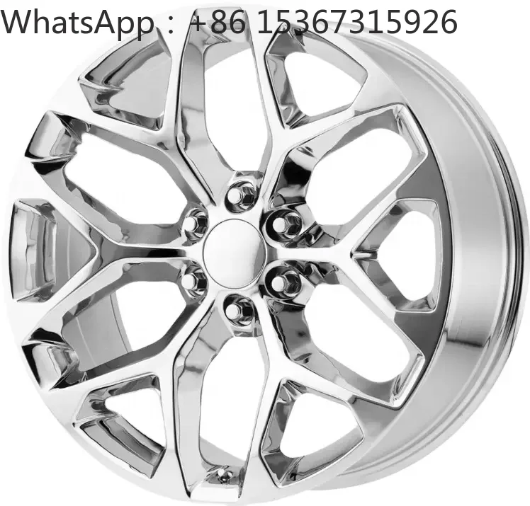 22 24 26 Inch Snowflake Style Alloy Wheels PCD 6x139.7