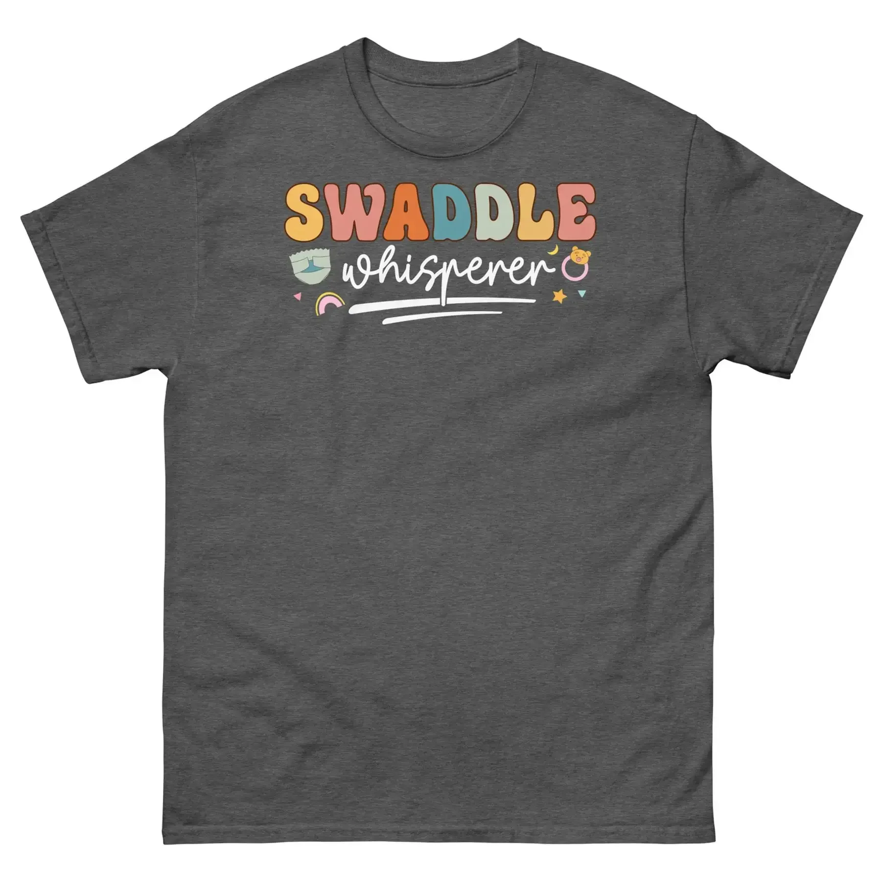 Swaddle Whisperer Baby Wrapping Newborn Blanket Infant Care Men s Classic Tee