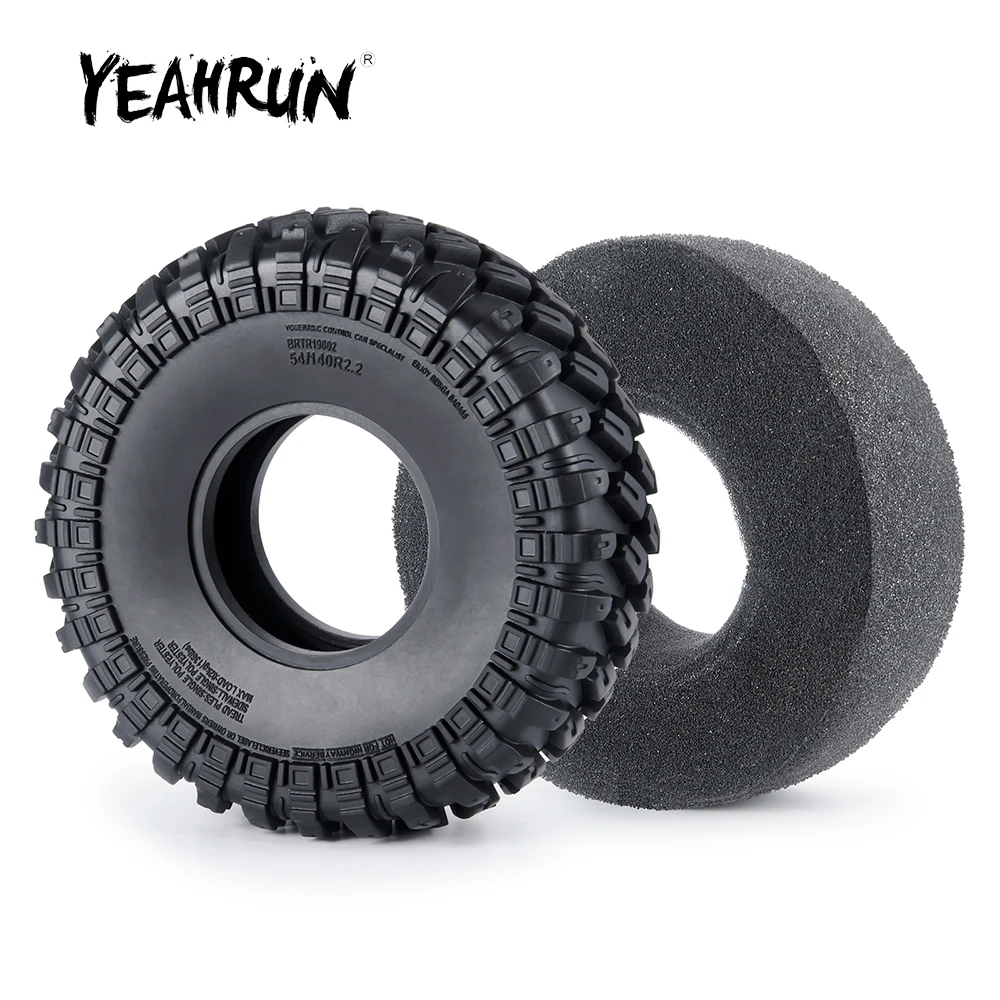 

Резиновая шина YEAHRUN 2,2 дюйма 140*58 мм, колесные шины с пеной для Axial SCX10 Wraith 90018 Φ 1/10, детали для радиоуправляемых моделей автомобилей на гусеничном ходу