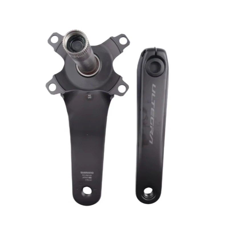 Shimano-ultegra FC-R8100クランクアーム,2x12スピード,160mm, 165mm