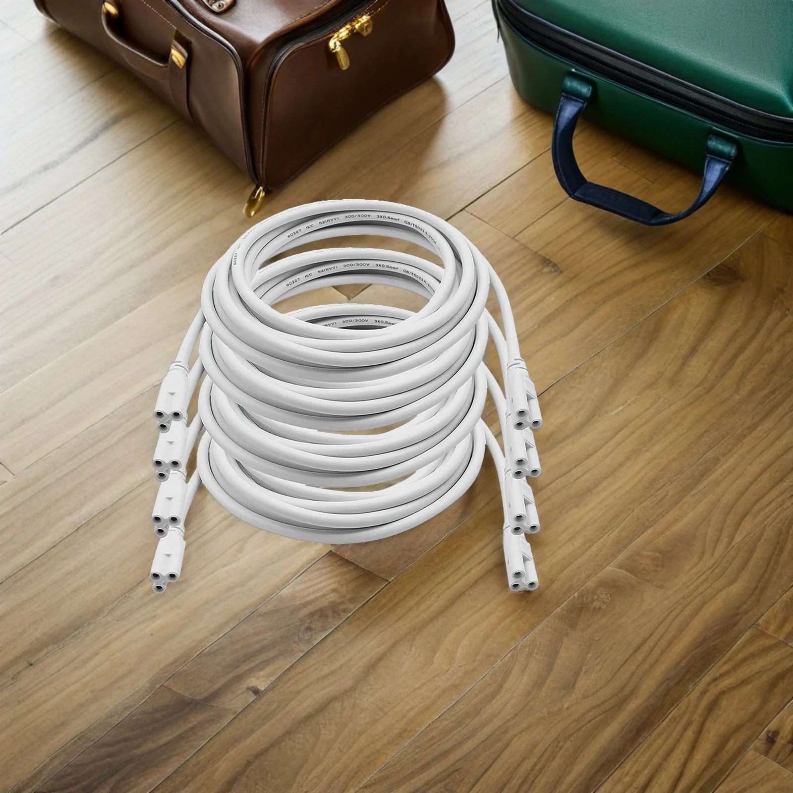 4 قطعة T5 LED كابل أنبوب متكامل 3 دبوس موصل سلك لا يتطلب لحام لمشاريع الإضاءة أنبوبة ليد سلك الطاقة #6