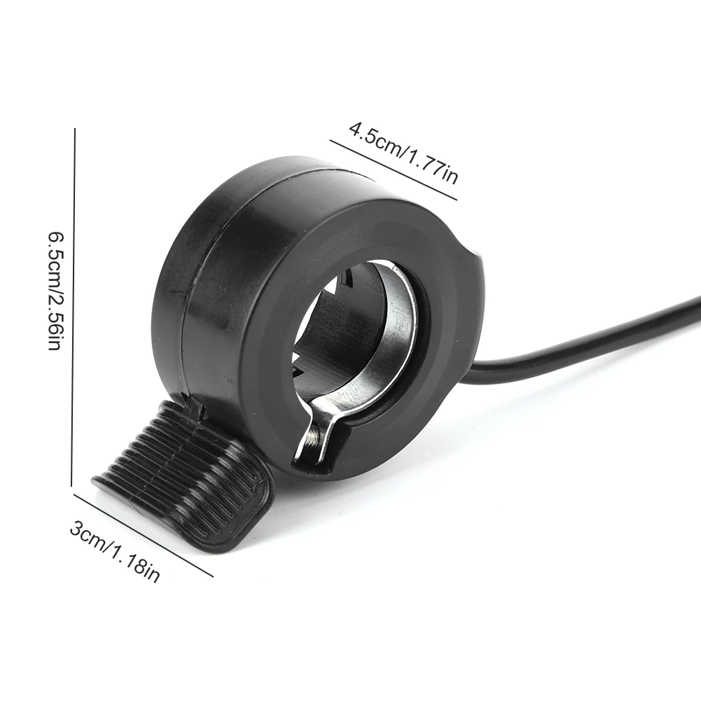 Thumb Throttle Speed Control Electric Bike Throttle Controller Scooter Finger Throttle for E-Bike Electric Scooters image 5