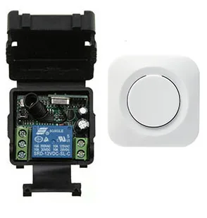 حار DC12V 24 فولت 1CH اللاسلكية التحكم عن بعد التبديل 10A التتابع وحدة الاستقبال RF الارسال الصغير مع 315/433 ميجا هرتز التحكم عن بعد #3