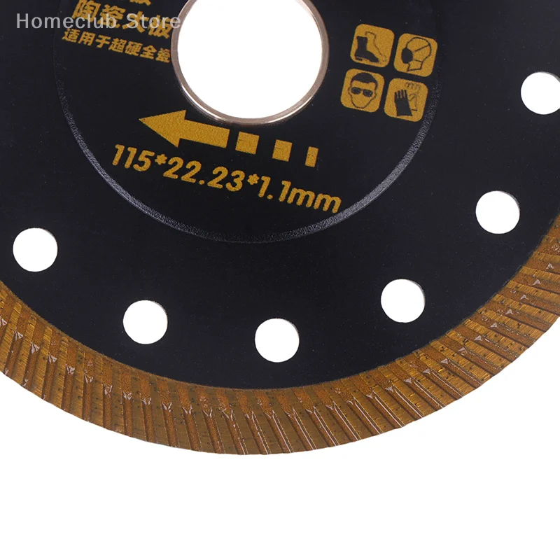 1 قطعة 105/110/115/125 مللي متر أسطوانة تقطيع الماس رقيقة الماس شفرة المنشار بلاط حجر الرخام زاوية طاحونة منشار دائري بلاط القاطع