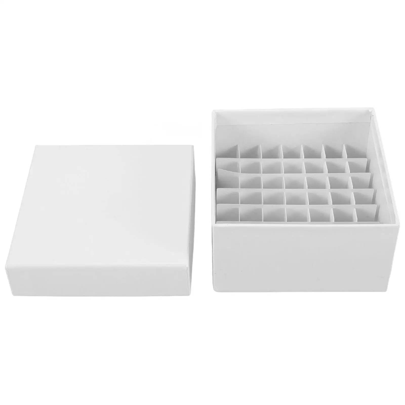 

Freezer Sample Storage Box Cryogenic Microcentrifuge Tube Container Lab Holder Research Experiment Strong Cold Resistant Paper