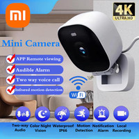 Xiaomi 4K Security Camera Full Color WiFi Night Vision Monitor IP65 Waterproof Motion Detect Surveillance With 2 Way Audio Cam