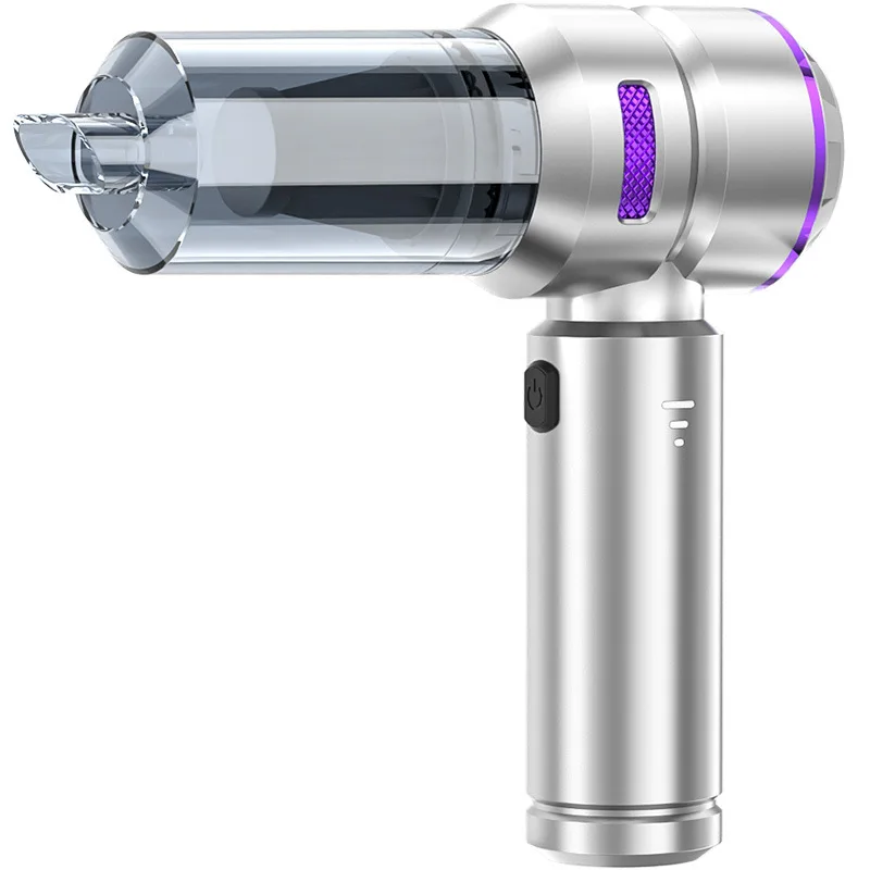 Автомобильный пылесос с всасыванием и выдувом двойного назначения, беспроводной мини-пылесос, автомобильный бытовой электрический пылесос