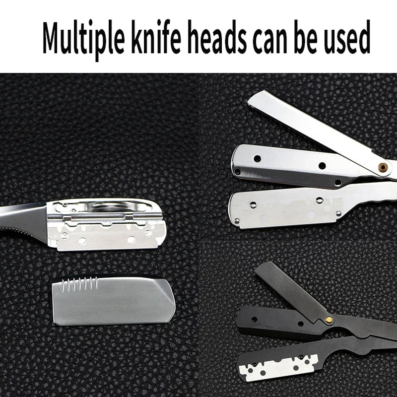 Rasierklingen mit einer Kante Rasierklingen aus Edelstahl für Herren für glattes, präzises, sauberes Rasierklingen-Rasier werkzeug