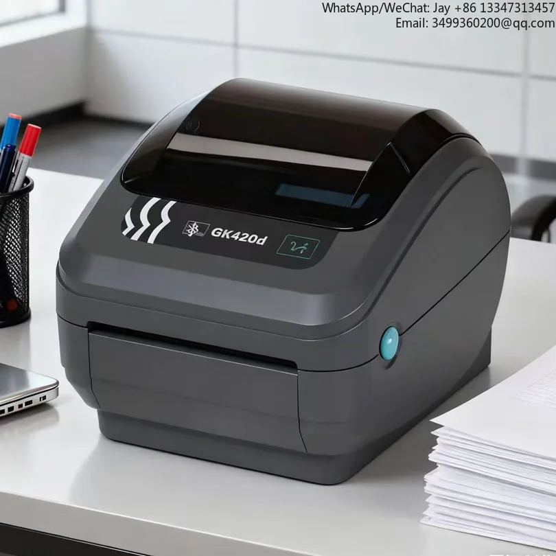 

Hot Sale Zebra 300DPI Mini Desktop Barcode Printer Thermal Or Thermal Transfer Label Printing Machine In Stock