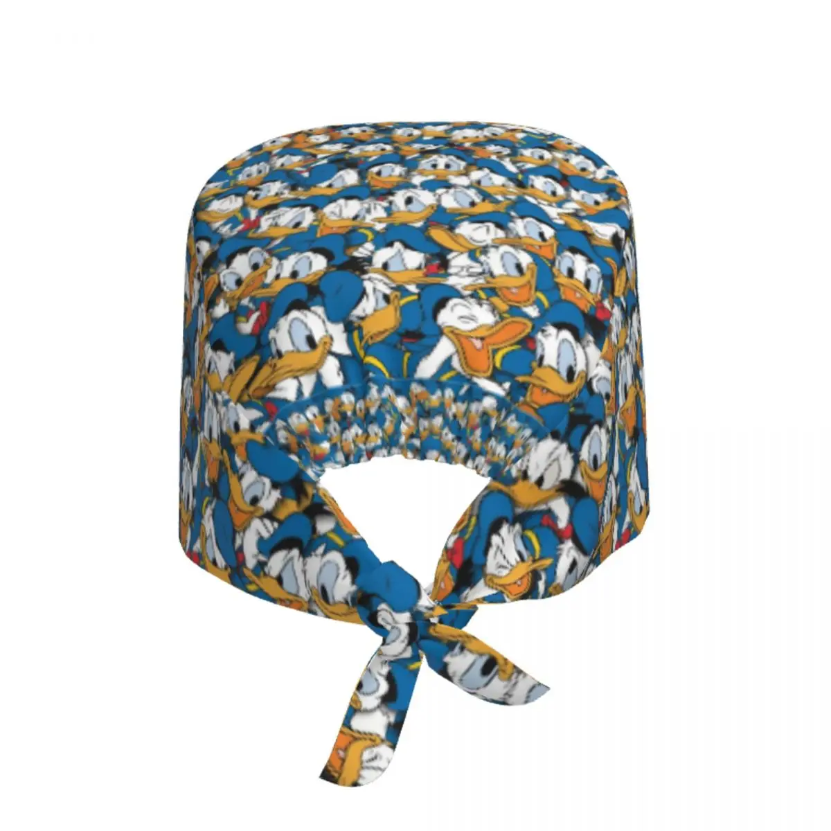 مخصص دونالد داك تنفس التمريض قبعة العمل الجراحية فرك قبعات للجنسين التمريض الشعر القبعات العمل الدعك قبعة للجراحة الطبية