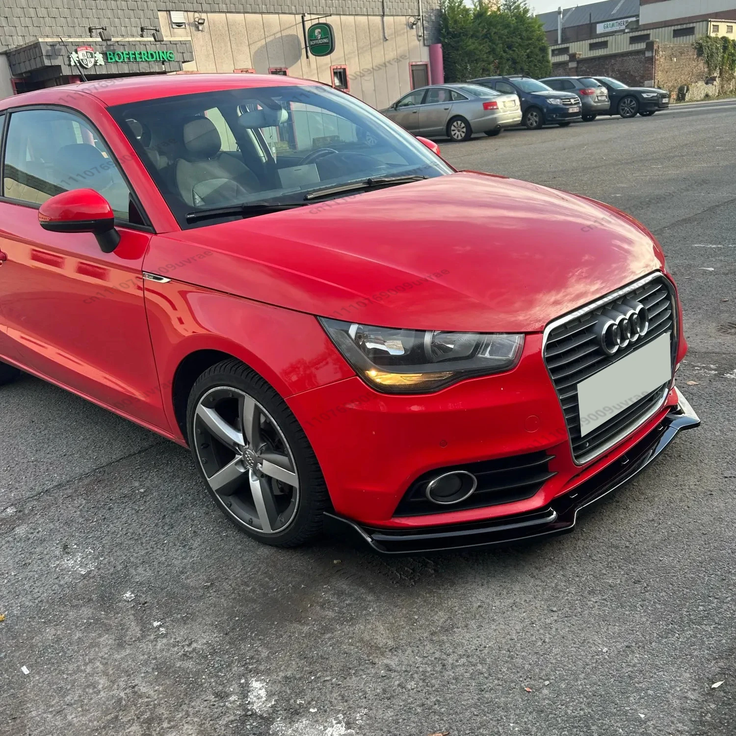 Front Bumper Lip Spoiler Splitter Diffuser Cover Guard For Audi A1 8X Ego 3-Door 2010-2014 Pre-Facelift Bodykits Tuning - view 4