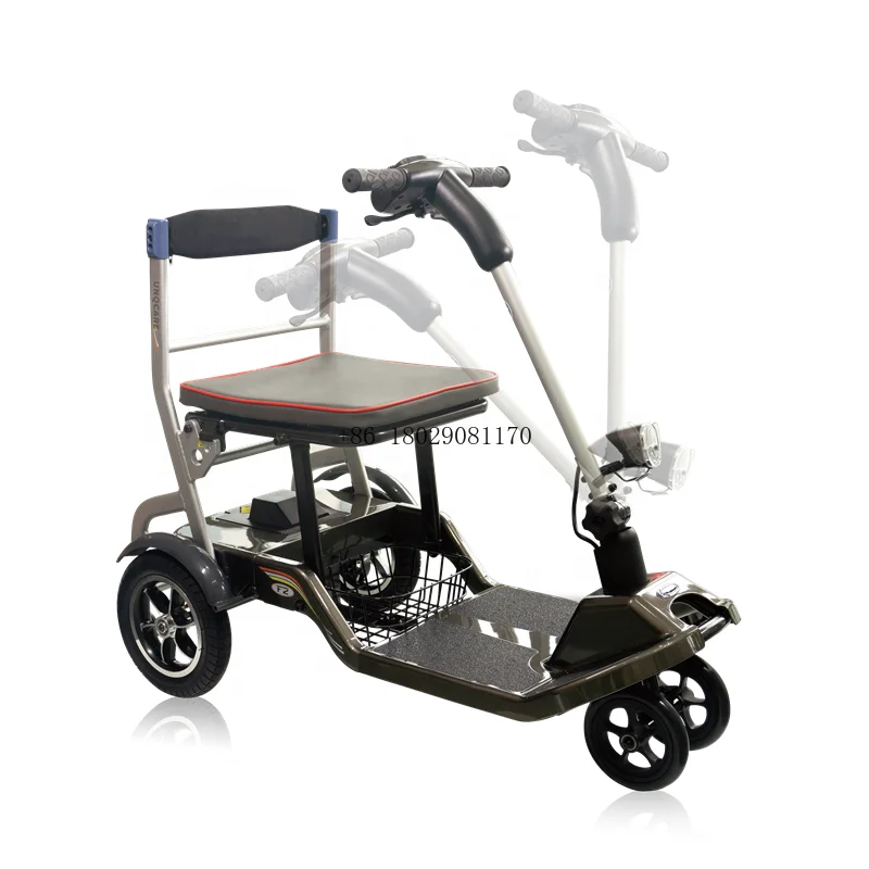 Mobility Scooter For Elderly Three Wheels Adult Folding Electric