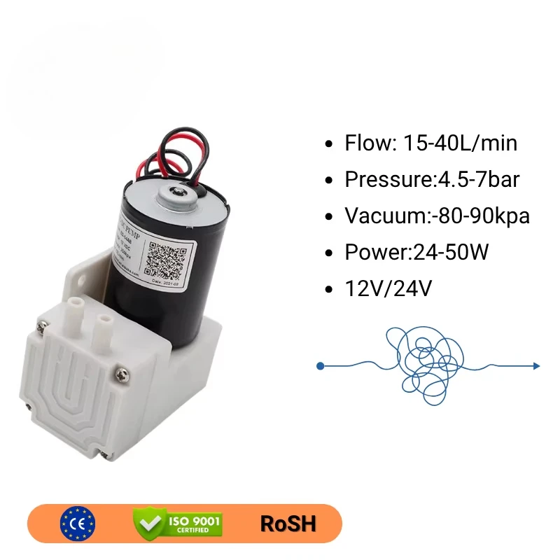 DC PUMP Compact 12V Micro Diaphragm Water Pump High Pressure Mini Brushless Motor