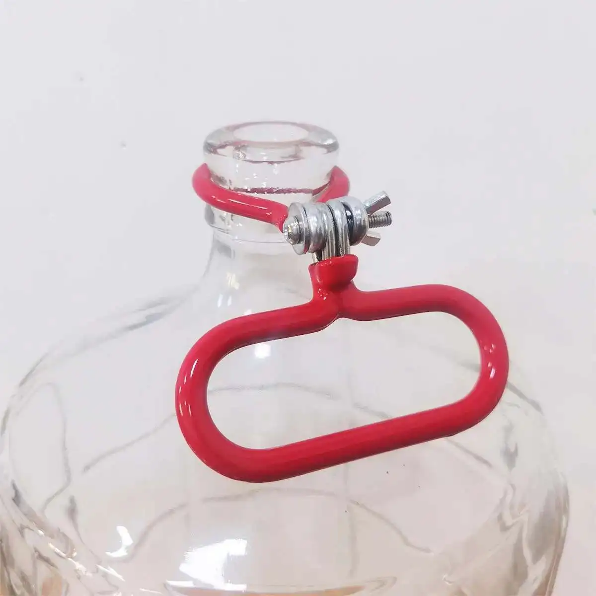 Handle 2 Pack Heavy Duty Carboy Holder Smooth Neck 3/5/6/6.5 Gallon Glass Carboys For Fermenter Beer Brewing