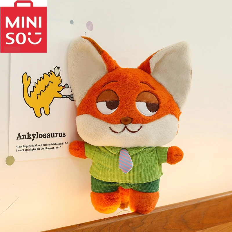 Zootopia Animale Peluche Judy Hopps Fox Nick Wilde Bambola Zootropolis Personaggio Peluche Regalo per Bambini Appassionati di Film