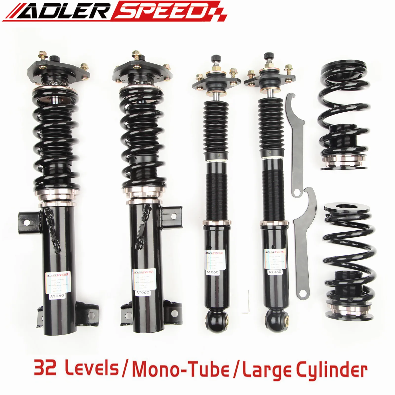 

32 Step Mono Tube Coilover Lowering Suspension kit For BMW E36 92-98 323 325 328