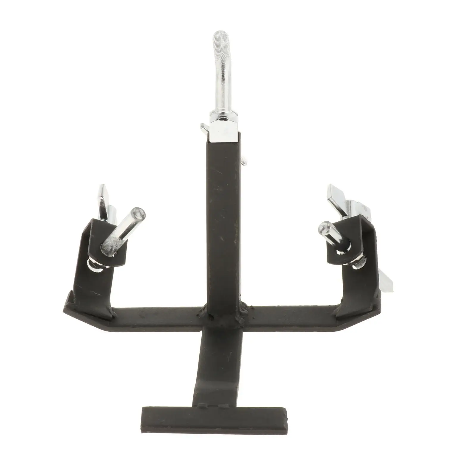 Kick Cowbell Mount Pedal Metal Base Fully Adjustable for Concerts
