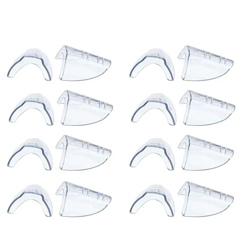 48 Pairs Safety Eye Glasses Side, Slip On Clear Side Shield For Safety Glasses- Fits Most Eyeglasses(M-L)-Y41A