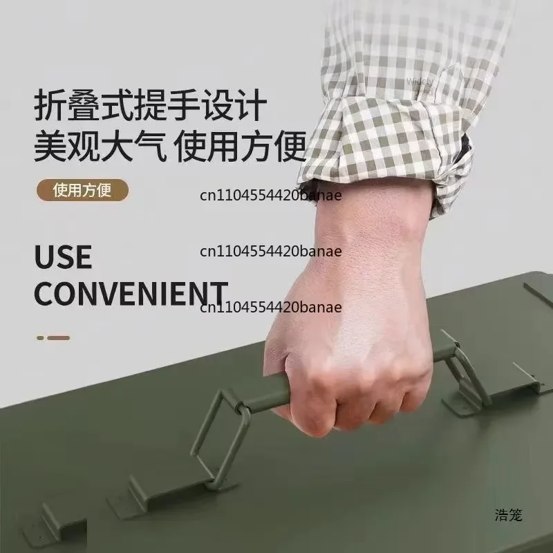 for Model Aircraft Lithium Battery Storage Box Waterproof Sealed Iron Case Durable Tool Organizer Safe Power Cell Container