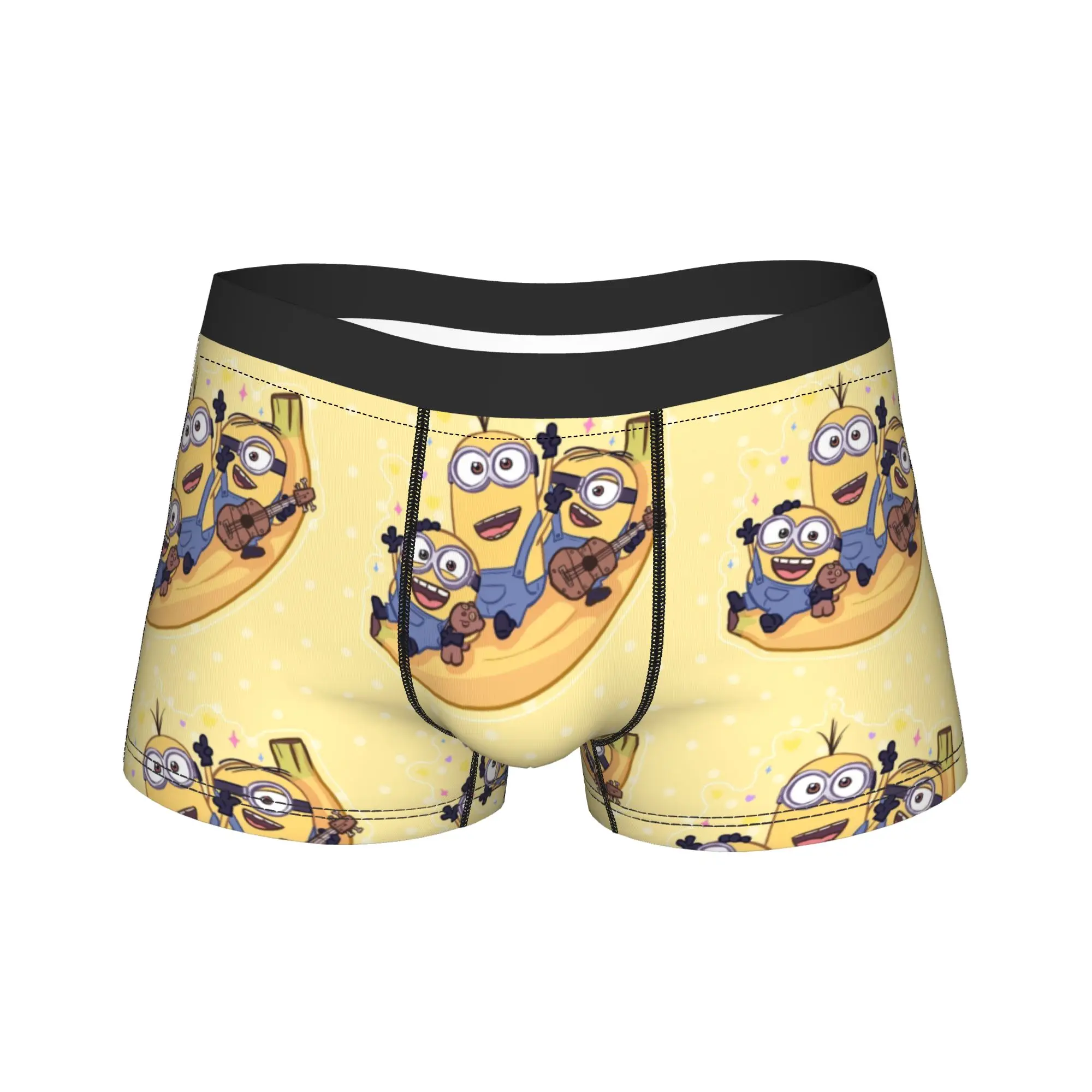 M-Minions Underwear Classic Panties Custom DIY Shorts Briefs For