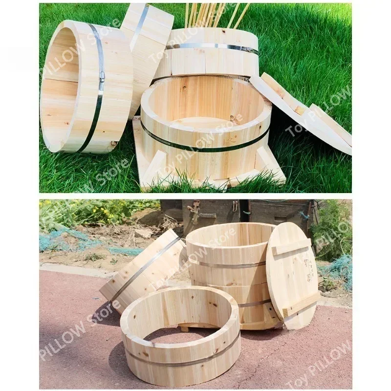 Thickened Fir Barrel Beehive Wooden  Hive keeping Tools Apiculture  House  Equipment  Supplies