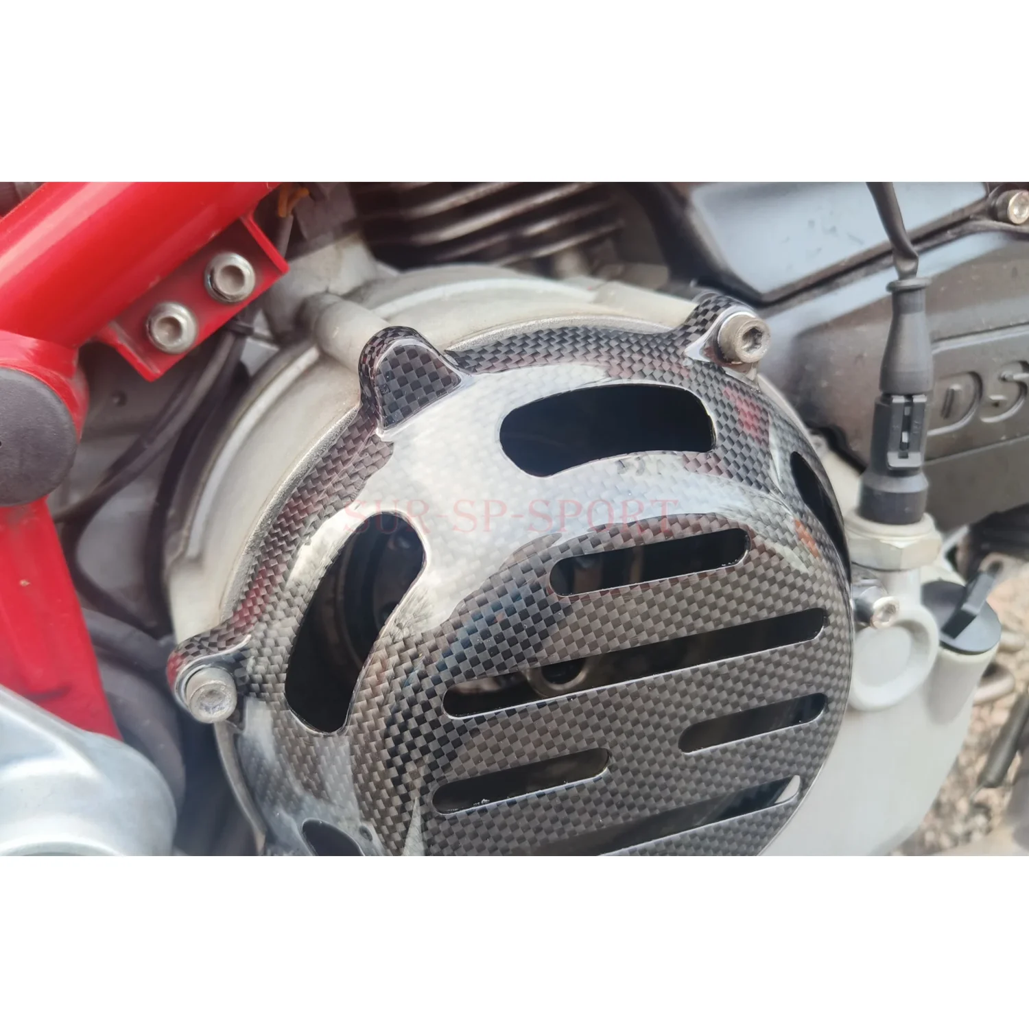 

Clutch Cover (Dry Clutch) For ALL Ducati Full Carbon Fiber 100% Protection