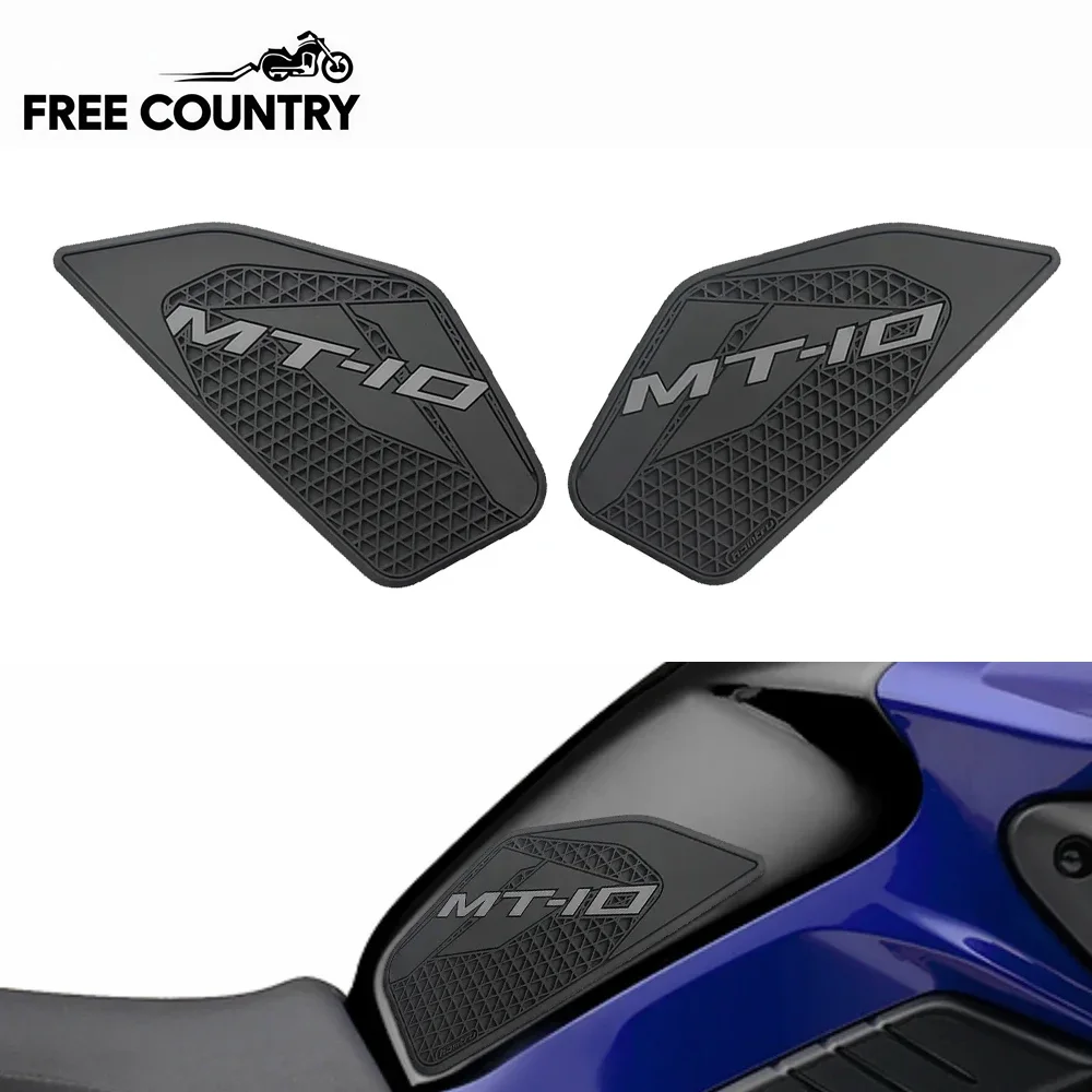 

Для Yamaha MT-10 MT10 2016-2024 мотоциклетный топливный бак наколенник наклейка