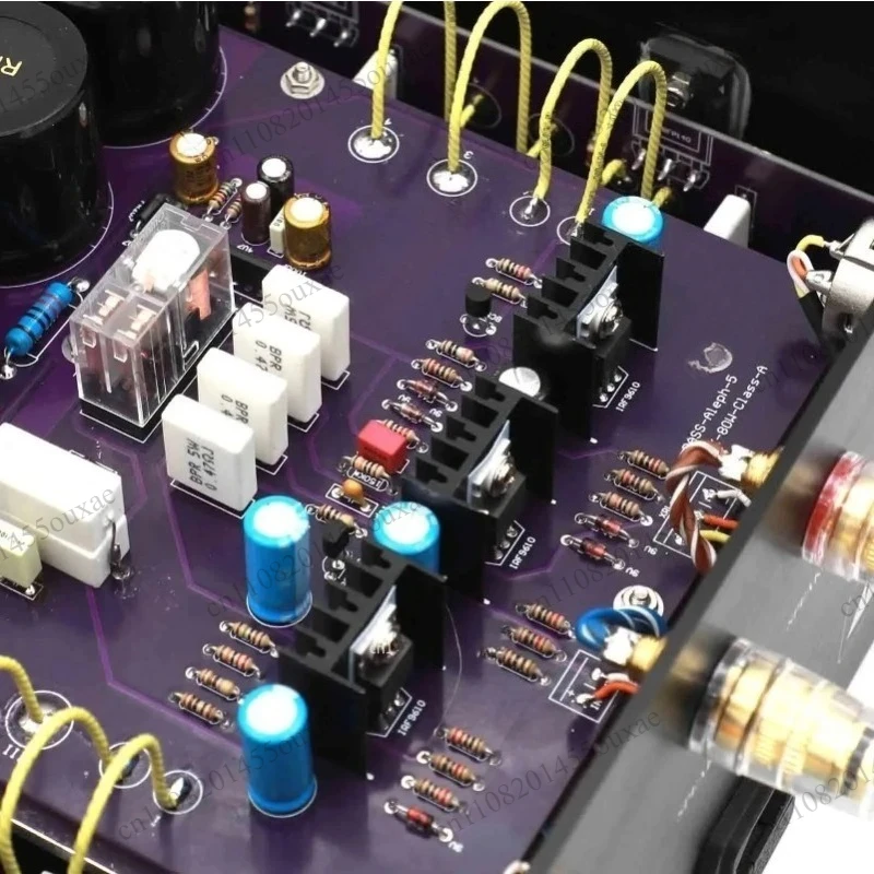 60W Mono Single-End Class A Power Amplifier High Fidelity Audio Amplifier Unit With XLR RCA Balanced Unbalanced Input
