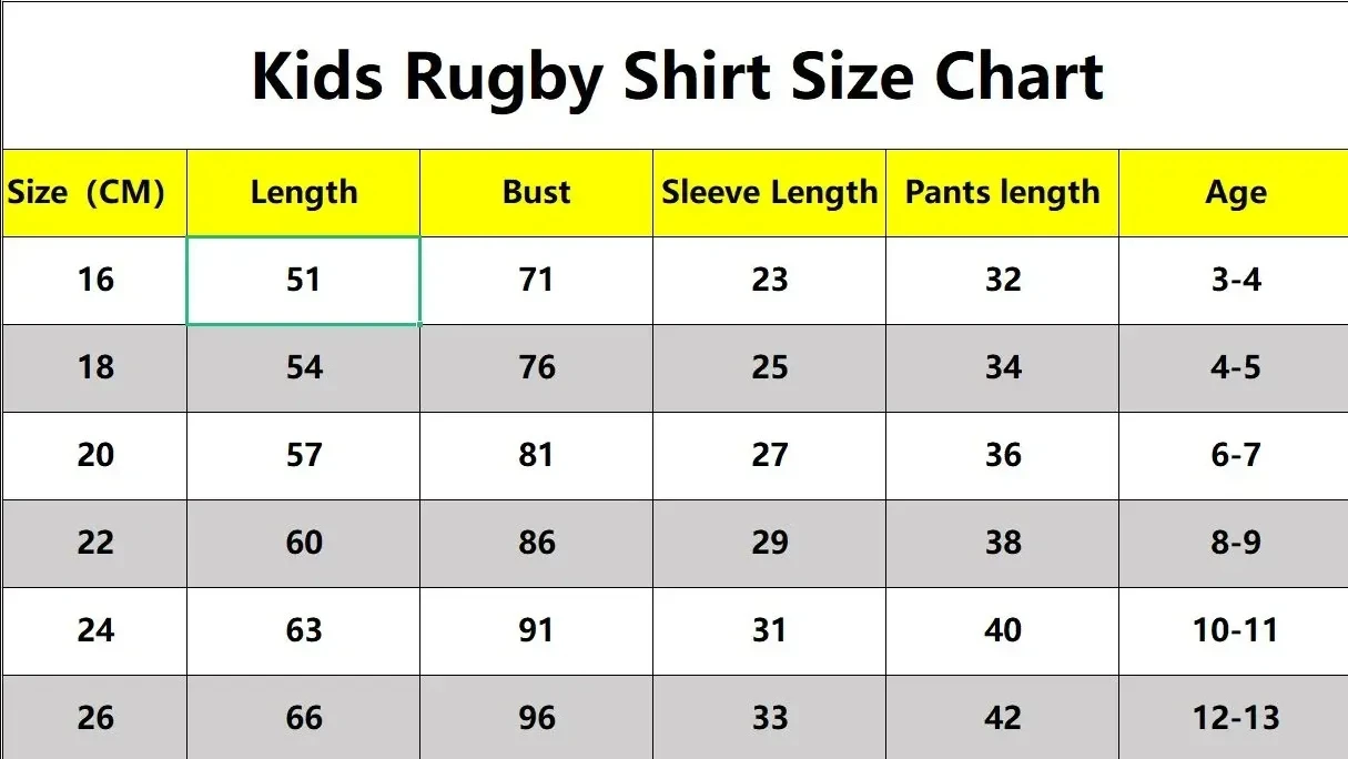 Wests Tigers 2025 Kids Home Jersey and Shorts Kit Size: 16-26 (print custom name number)