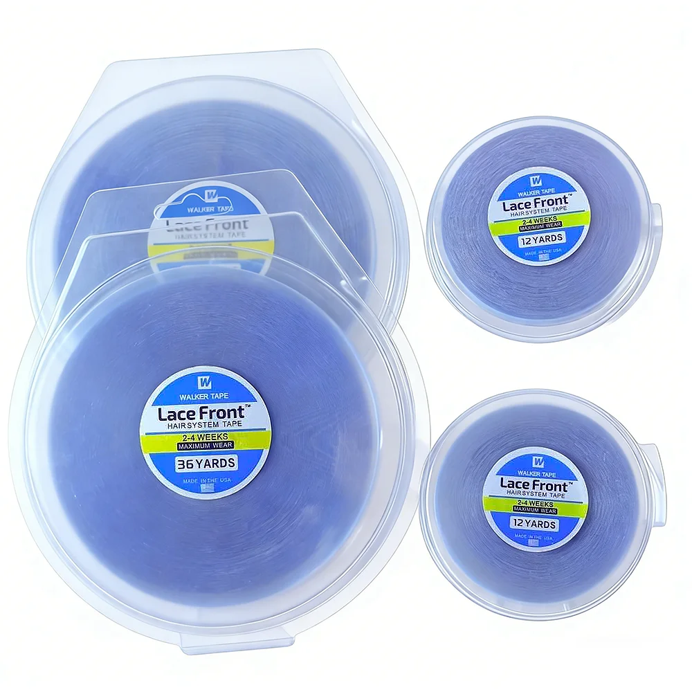 

1PC Super Strong Adhesive Wig Tape for Fixing Wigs 0.8/1.0/1.2/2.0cm Wide 36/12/3 Size Wig Net with Protection