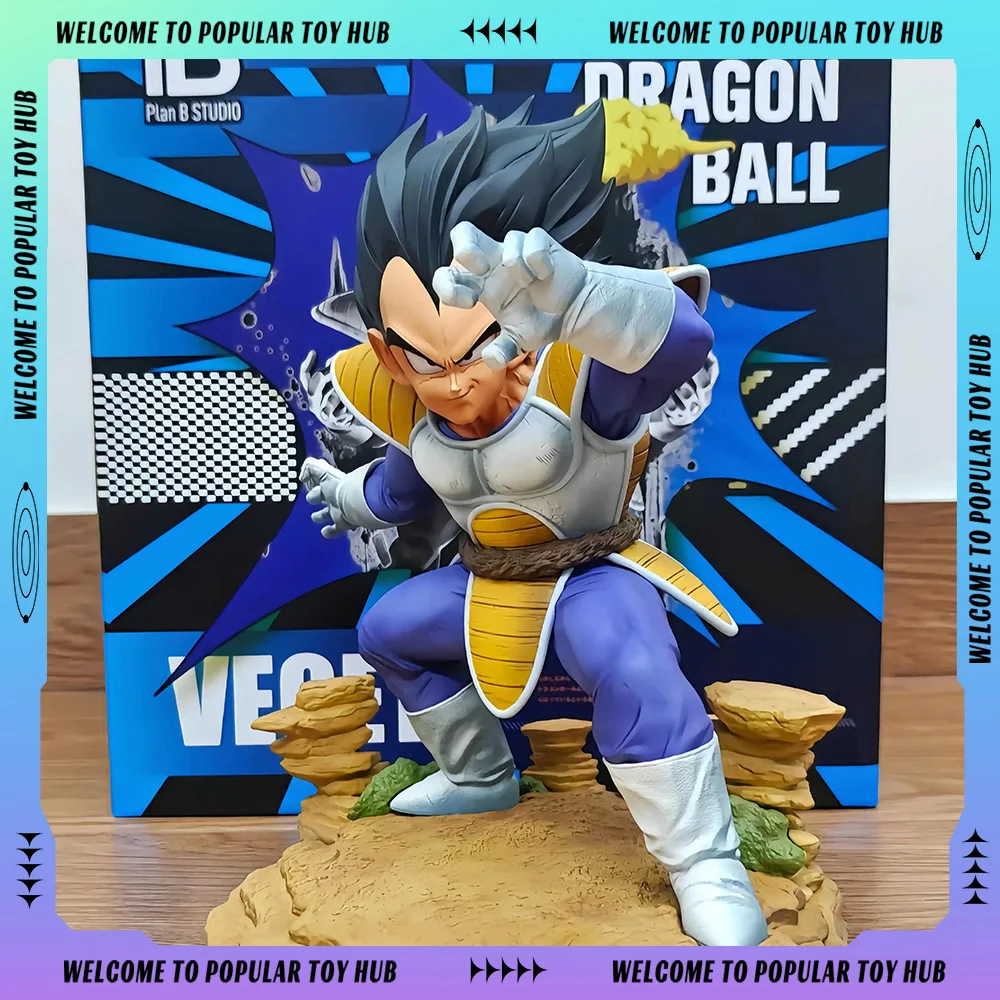 Figurines d'action Dragon Ball Z Vegeta, figurine Vegeta, figurines GK en PVC, modèle de collection de statues, décoration de bureau, jouets personnalisés, cadeaux, 21cm