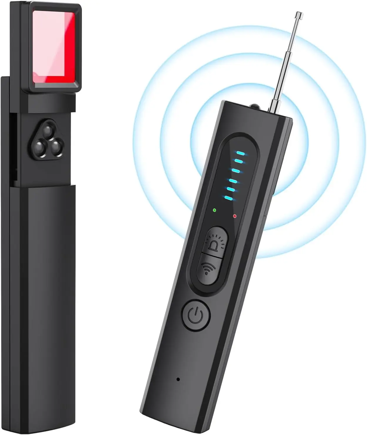 

Hidden Camera Detectors, Signal Scanner for Hotels Car Office Home Travel, 5 Levels Sensitivity 4 Modes, 25H Working Time