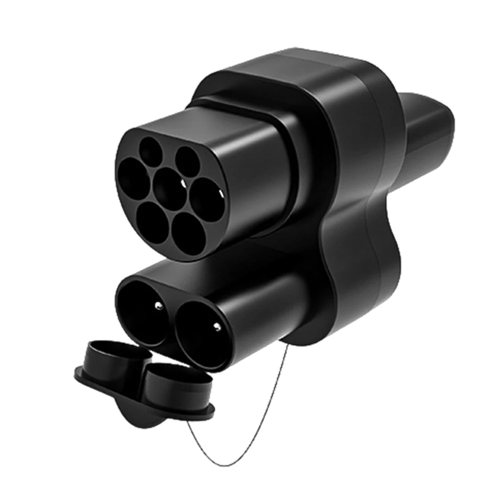 

AUTO For CCS2 To Tesla EV Adapter Charging Connector AC+DC 250A Adaptor EV Connect Adapter Fast Charging Adapter