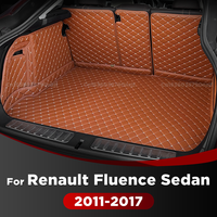 For Renault Fluence Sedan 2011-2017 16 15 14 13 12 Auto Full Coverage Trunk Mat Car Cover Pad Cargo Liner Interior Accessories