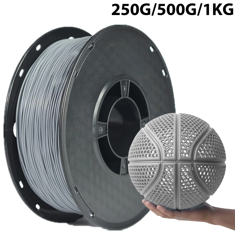 

TPU grey Flexible Filament 250g 500g 1Kg 3D Printer Filament Printing Roll FlexMaterials tpu grey 1.75mm