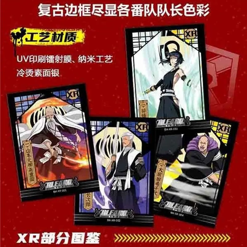 New Bleach collectible Cards Full Set Original Collection Anime Characters Anime Cartas Games Card Box Children Birthday Gift