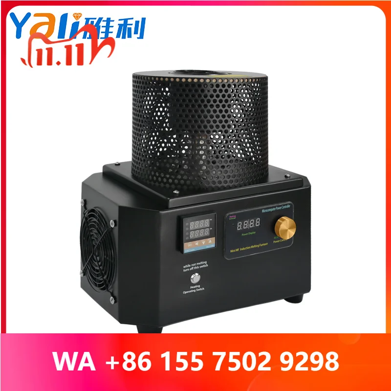 Hot Sales 4 KG Melting Furna Gold Copper Siler Smelting al Induction Furna Supplier Metal Casting hinery