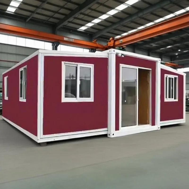 

Eco Friendly Flat Pack Container House and Portable Mobile Home 20ft Two Bedrooms Kitchen Bathroom Fully Equipped