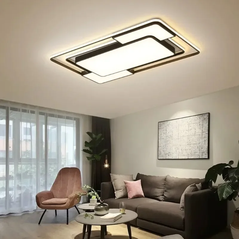 Imagem -04 - Simples e Atmosférica Luz Principal Led Combinação Moderna para Teto do Quarto Casa Inteira Sala de Estar Novo 2024