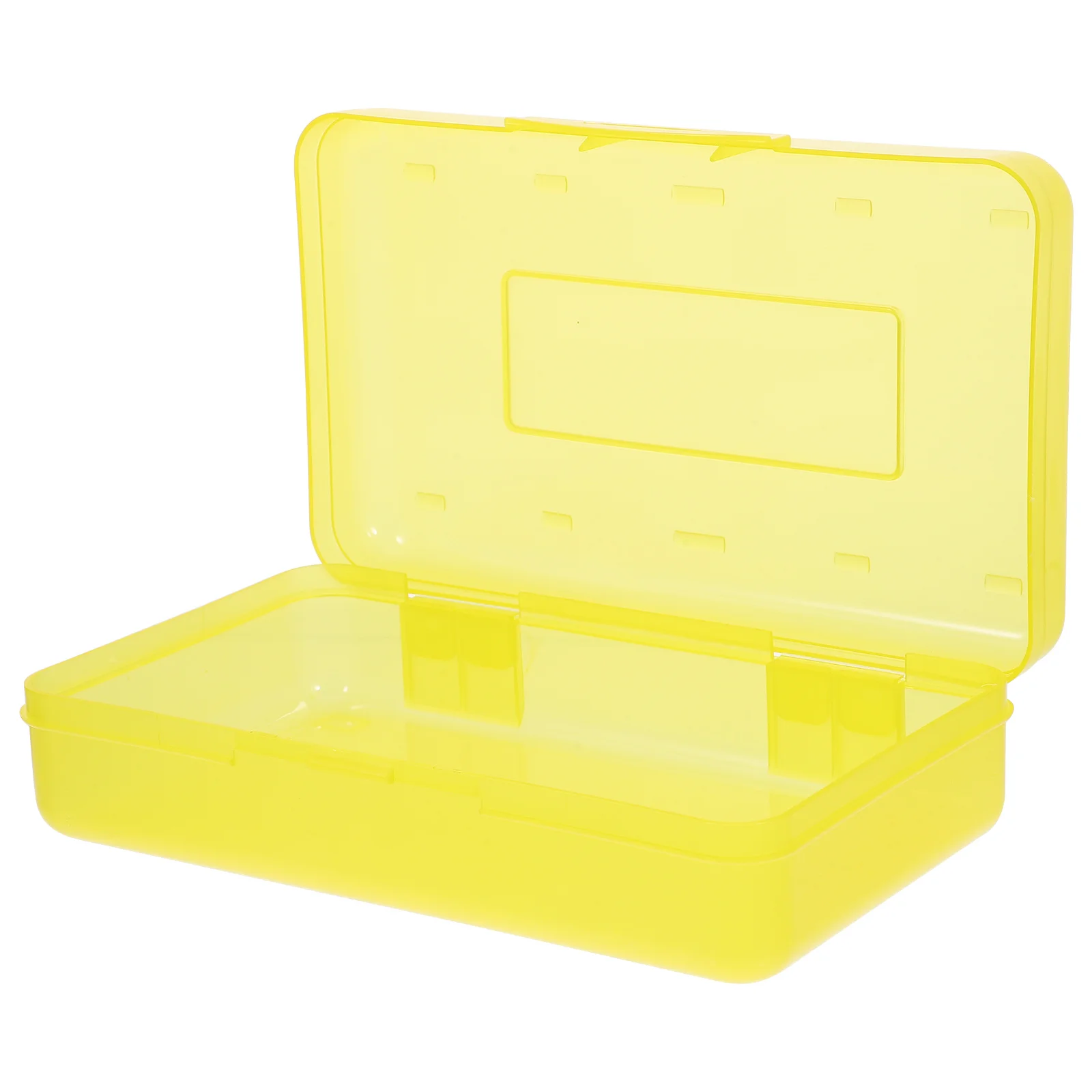 

Organiser Plastic Pencil Case Clear Cases for Students Supplies Crayon Boxes