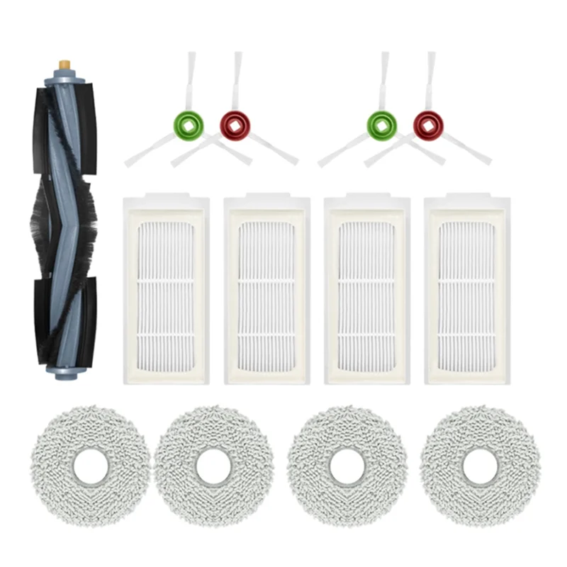 Vacuum Cleaner Accessories Main Brush HEPA Filter Mop Cleaning Cloth Dust Bag Parts For YEEDI KK-AA80